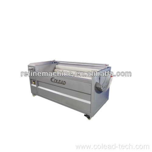 U Type Semi-auto Rolling Peeling machine for vegetable